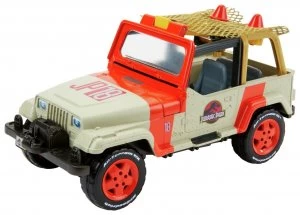 image of Jurassic World Jeep with Net Launcher