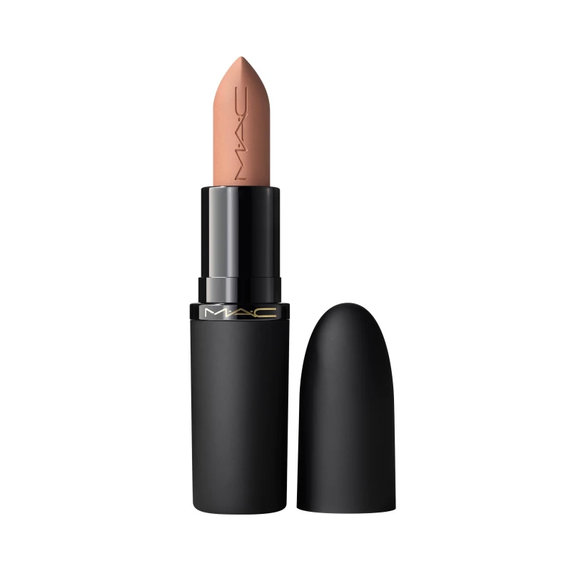 Image of Mac Powder Kiss Hazy Matte Lipstick - Brick Through Off The Market female 3.5