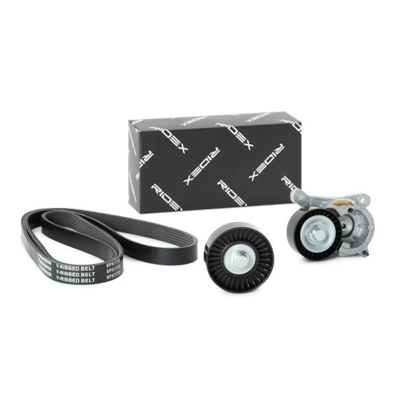 Image of RIDEX 542R0154 V-ribbed belt set V-Ribbed Belt Set (542)