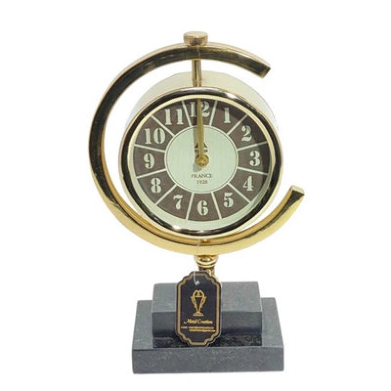 Image of Table Clock - L8 x W28 x H17cm MinsterStylishLivingLtd6682