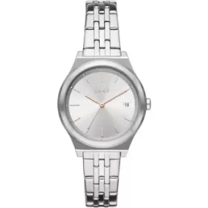 Image of Ladies DKNY Silver Parsons Watch