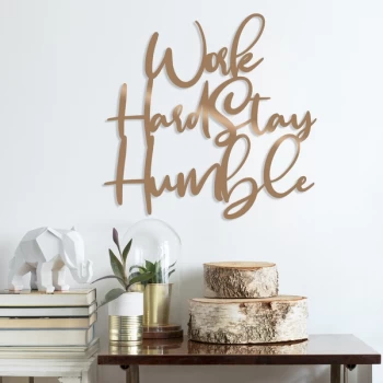 Image of Work - Copper Copper Decorative Metal Wall Accessory