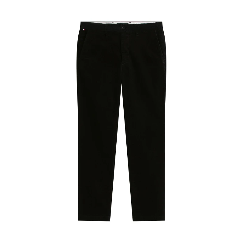Image of Tommy Hilfiger Mens Denton Cord Chinos Black BDS male 32W R
