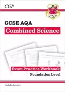 Image of GCSE Combined Science AQA Exam Practice Workbook - Foundation (includes answers)
