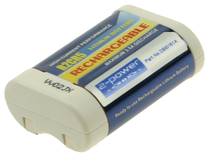 Image of 2-Power Digital Camera Battery 6v 500mAh