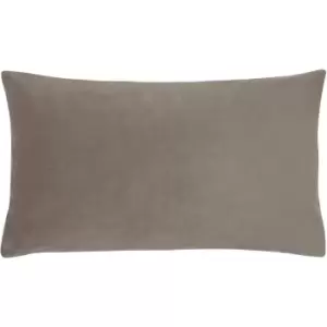 image of Sunningdale Velvet Rectangular Cushion Mink