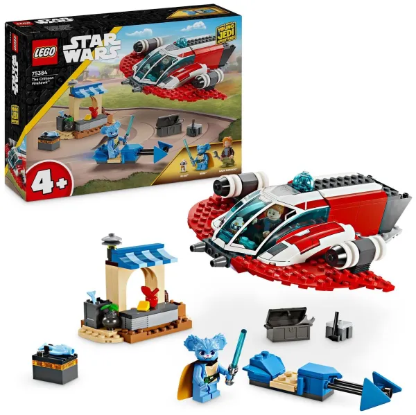 image of LEGO Star Wars The Crimson Firehawk Building Toy Set 75384