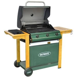 Image of Outback Hunter Plus 3-Burner Gas BBQ