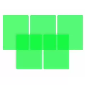 Image of Tinted Page Overlay A4 Pack of 5, Grass