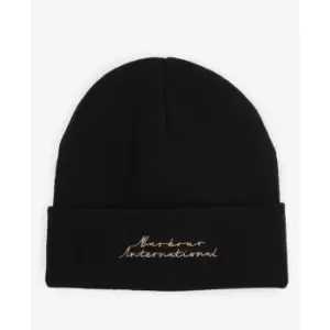 Image of Barbour International Formation Beanie Hat - Black