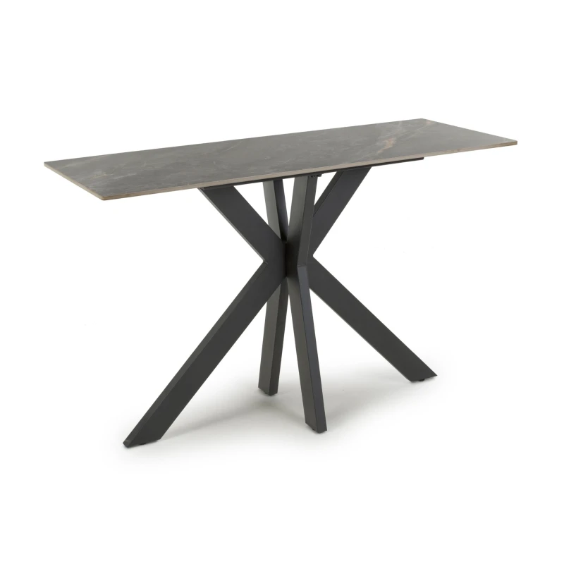 Image of Shankar Toronto Ceramic Console Table Grey unisex 45x76x120