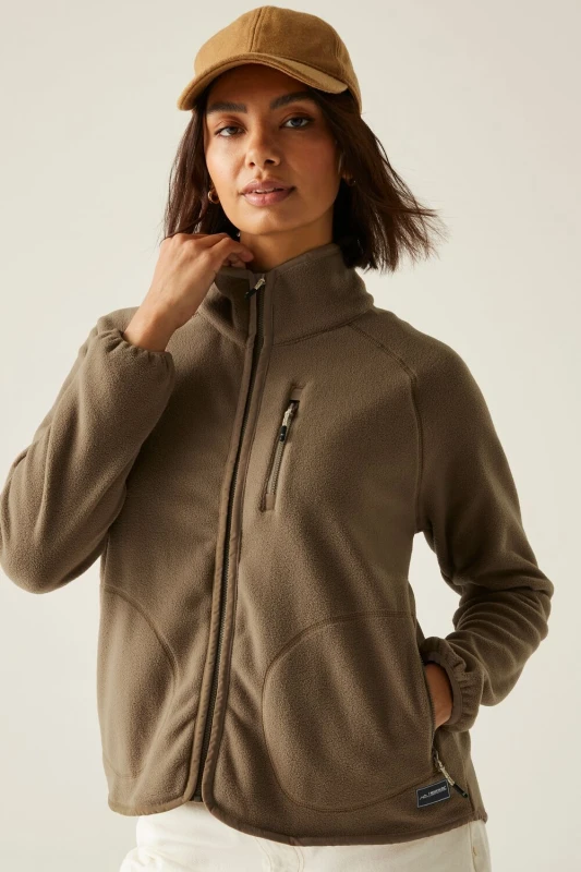 Image of Womens full-zip fleece Regatta Frankie Marron Female 46