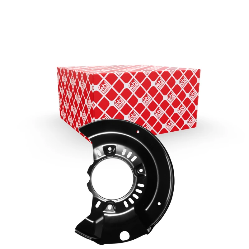 Image of FEBI BILSTEIN 179876 Brake Disc Back Plate Front Axle Right Splash Panel,brake disc (1330)