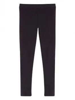 Image of Mintie By Mint Velvet Girls Embroidered Star Leggings - Navy