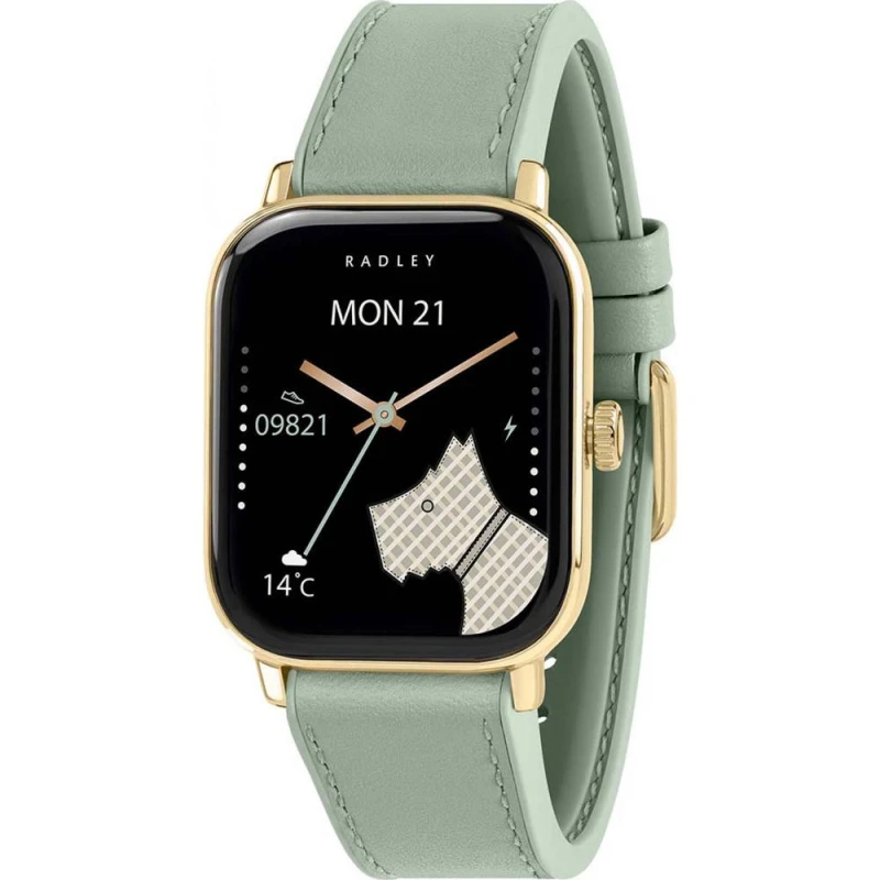 Image of Radley Womens RYS56-2202 Series 34mm Quartz Watch in Green Green Female One Size