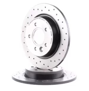 Image of BREMBO Brake disc FORD,VOLVO 08.9975.1X 1223566,1223568,1253962 Brake rotor,Brake discs,Brake rotors 1253963,1323551,1373361,1469081,1500156,2025944