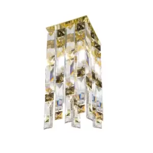 Image of Kolarz Prisma Crystal Ceiling Light 24 Carat Gold