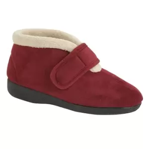 Image of Sleepers Womens/Ladies Amelia Bootee Slippers (6 UK) (Wine)
