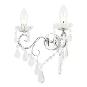 Image of Spa Vela 2 Light Wall Fitting