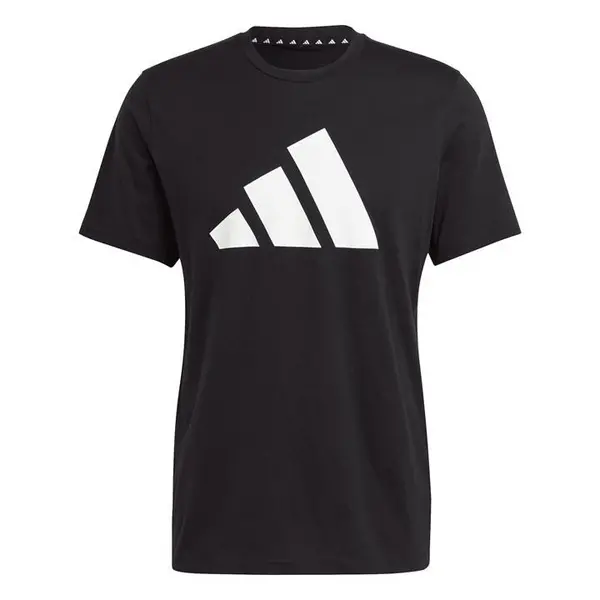 image of adidas Train Essentials Feelready Logo Training T-Shirt Mens S Black 68173503350