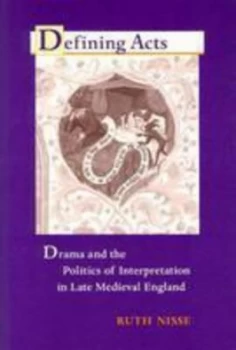Image of Defining Acts by Ruth Nisse Paperback