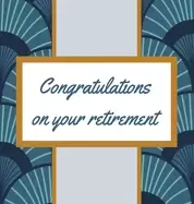 Image of retirement guest book with lined pages