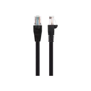 image of Maplin CAT6 RJ45 Plug Ethernet Network Cable 0.5m Black