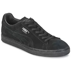 image of Puma SUEDE CLASSIC mens Shoes Trainers in Black,4