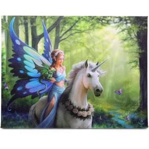 Image of Small Realm Of Enchantment Canvas Picture by Anne Stokes