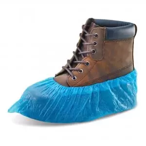 Image of Beeswift Disposable Overshoe Blue 16 Box of 2000 DOSB16