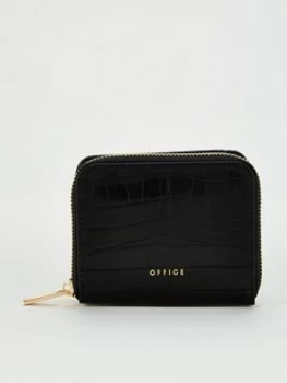 image of OFFICE Penny Purse - Black Croc, Women