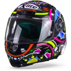 Image of X-Lite X-803 RS Ultra Carbon 23 Davies Carbon Black Pink Blue Red L