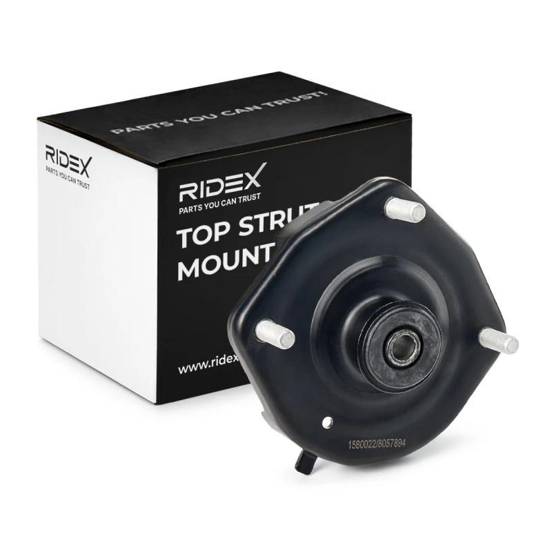 Image of RIDEX 1180S0024 Top strut mount Rear Axle Right Suspension Strut Support Bearing (1180)