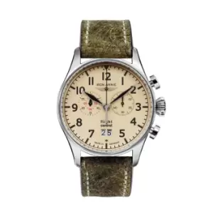 image of Iron Annie 5186-5 Flight Control Beige Dial Automatic Wristwatch