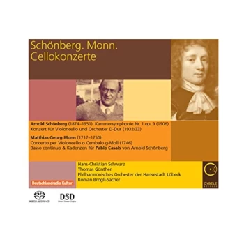 Image of Hans-Christian Schwarz - Schönberg/Monn: Cellokonzerte CD