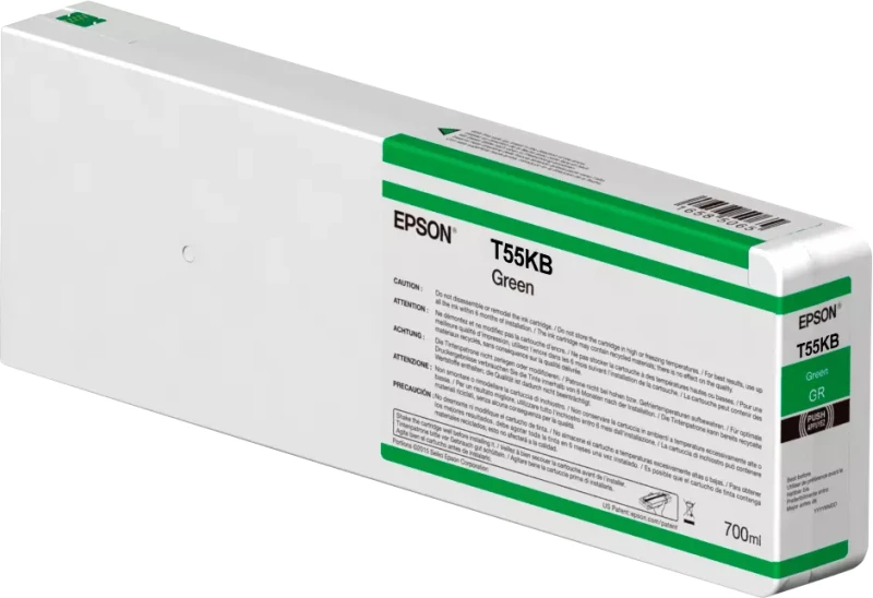 Image of Epson T55KB (T804B) Green Ink Cartridge (Original)