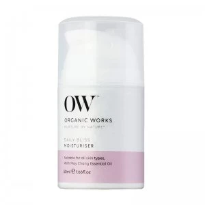 image of Organic Works Daily Bliss Moisturiser 50ml