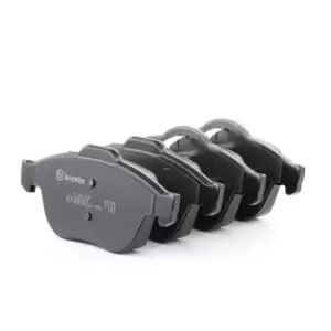 Image of BREMBO Brake pad set RENAULT P 68 030 410607613R,7701206599,7701208182 7701209809,8671000730,8671013562,8671016635