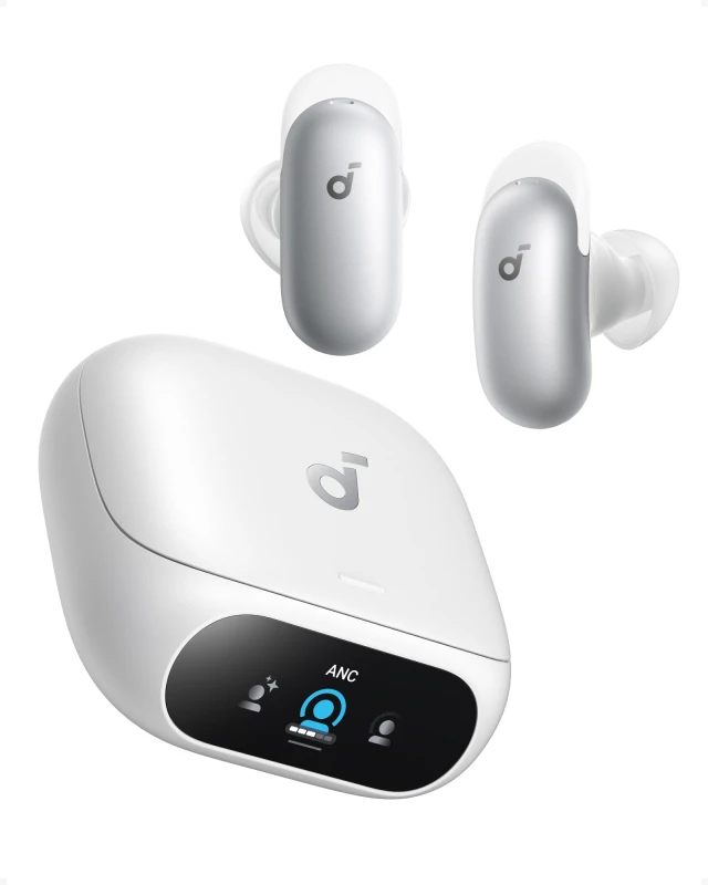 Image of Soundcore Liberty 5 Pro Wireless Noise Cancelling Earbuds. White