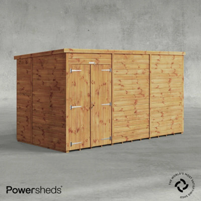 Image of 12X6 Psheds Ol Pent No Windows 2 Doors
