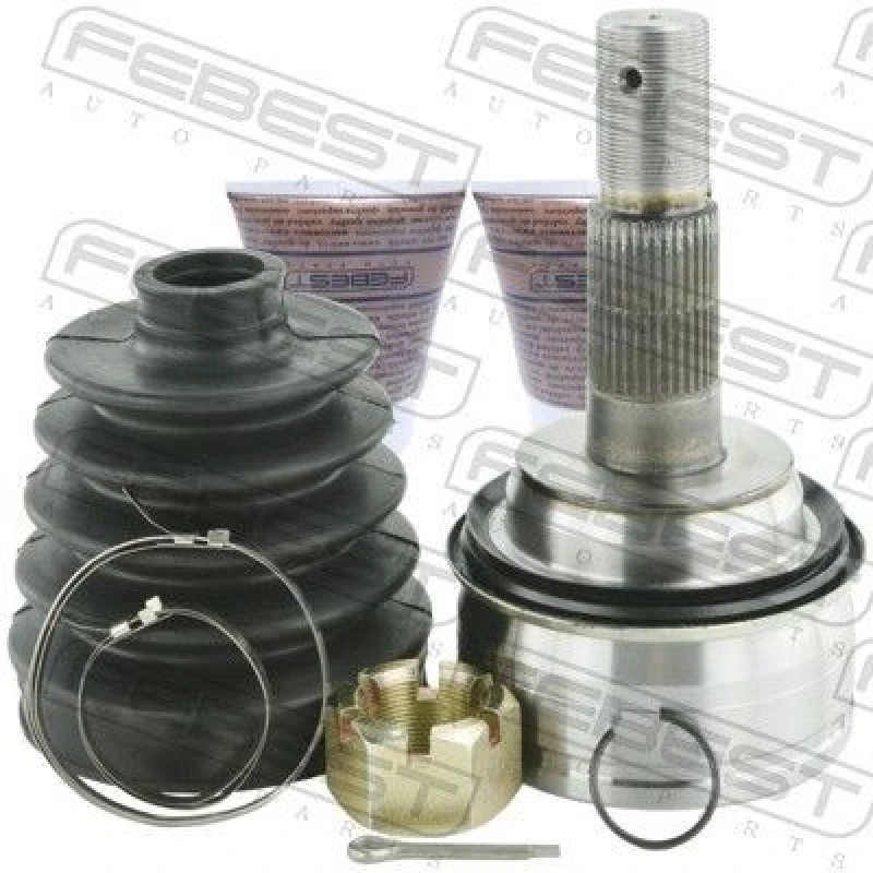 Image of FEBEST 0110-UCK50 Joint, drive shaft Front Axle Joint,drive shaft (236)