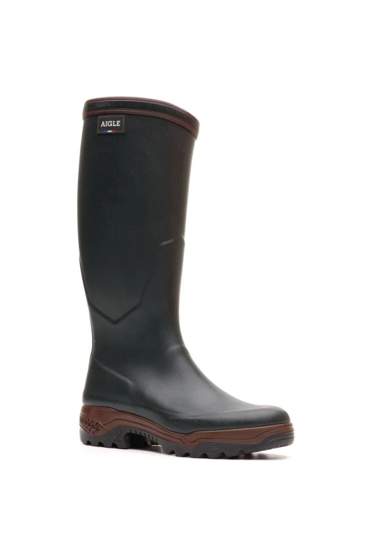 Image of Aigle Parcours 2 Wellington in Dark Green Size: 5 Dark Green Unisex 5