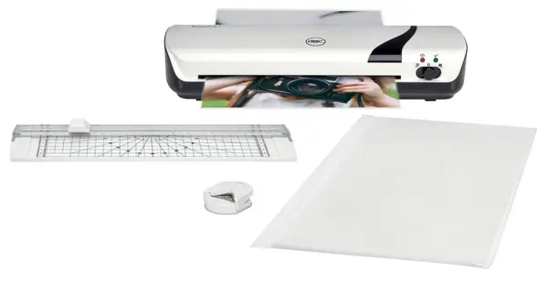 image of GBC Inspire+ A4 White Laminator Set 4410033