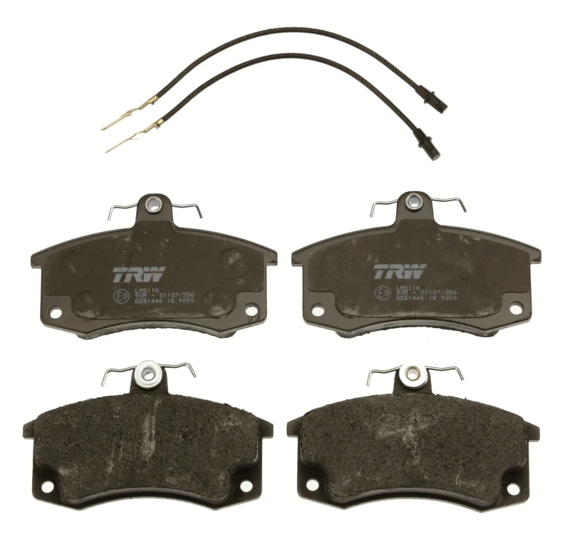 Image of TRW GDB1446 Brake pad set incl. wear warning contact Brake Pad Set,disc brake (402)