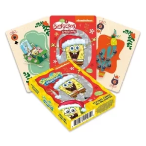 Image of SpongeBob Playing Cards Holidays