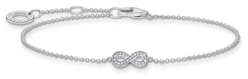 image of Thomas Sabo Silver Infinity Bracelet 925Sterling Silver Jewellery