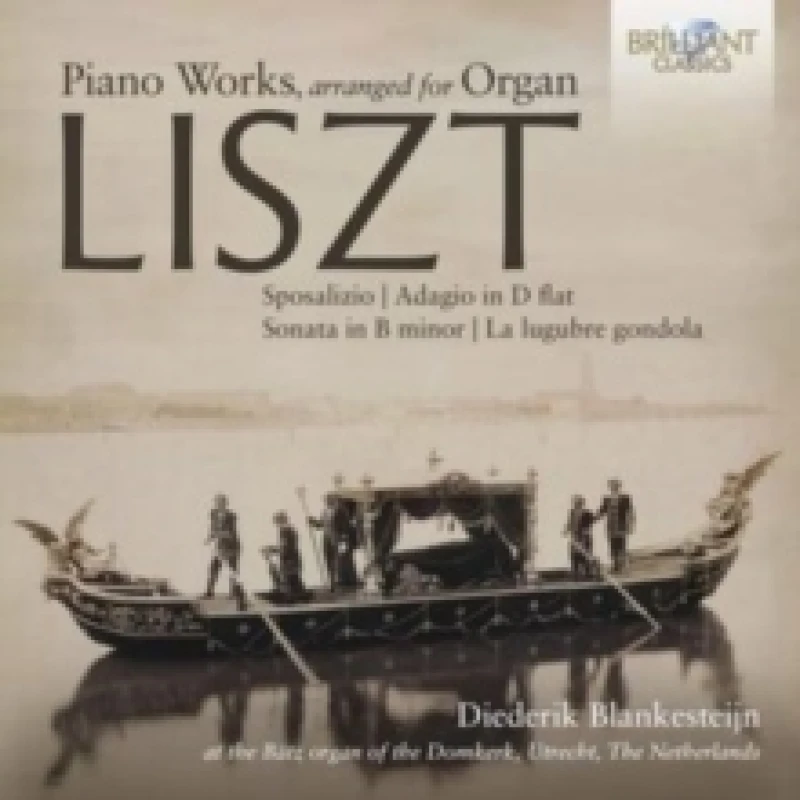 Image of Liszt Piano Works, Arranged for Organ CD / Album