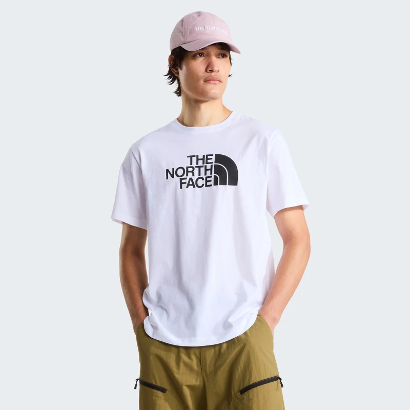Image of The North Face Half Dome Short Sleeve T-Shirt White Cotton S