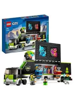 image of Lego City Gaming Tournament Truck Building Toy 60388