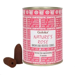 Image of Goloka Rose Incense Backflow Cones